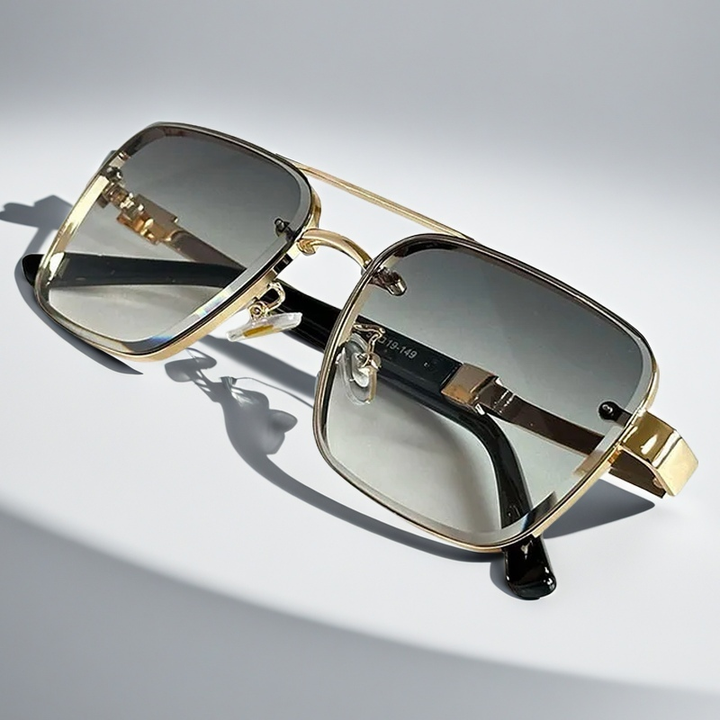 Unisex Classic Squared Frame Summer Sunglasses