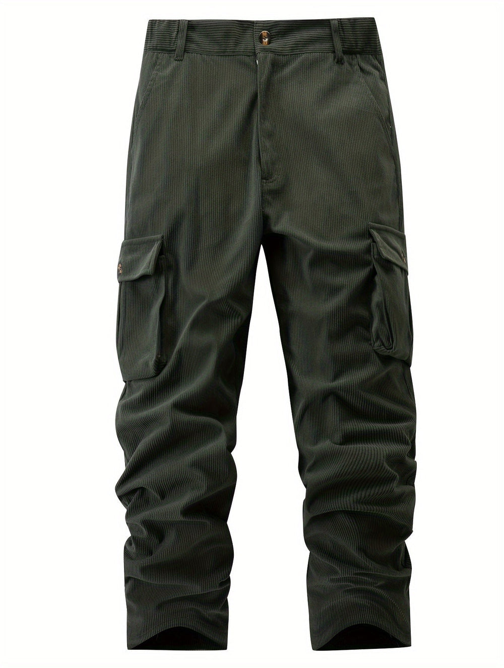 Men's Rugged Cotton Relaxed-Fit Cargo Pants