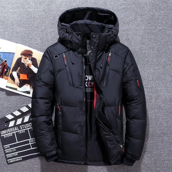 Men's Casual Quilted Puffer Winter Jacket