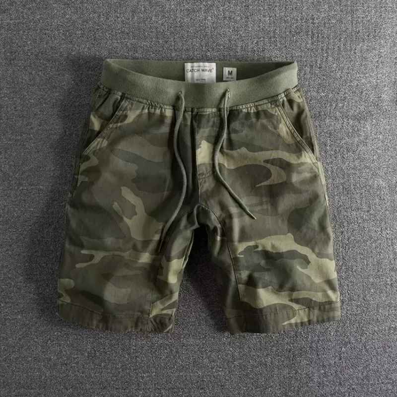 Men's Casual Cotton Blend Relaxed Fit Shorts