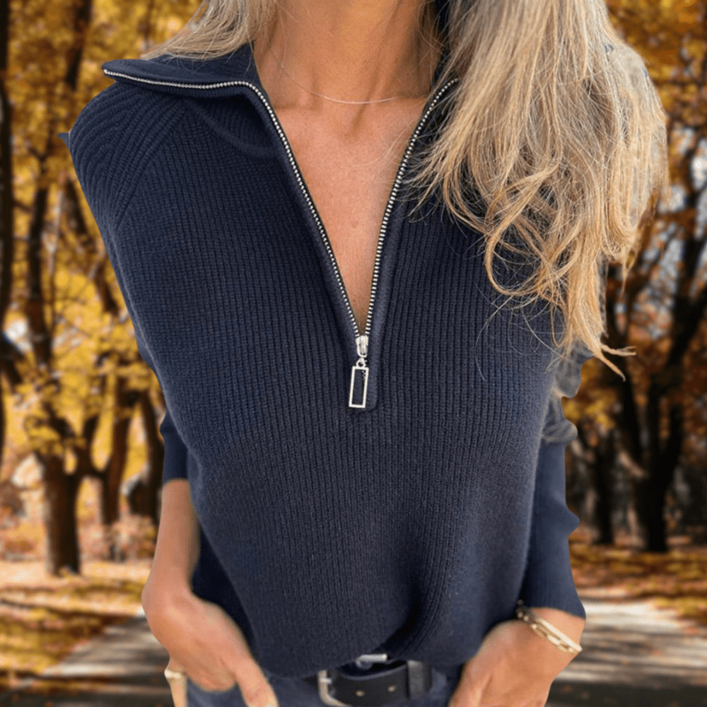 Men's Casual Fleece Half-Zip Pullover