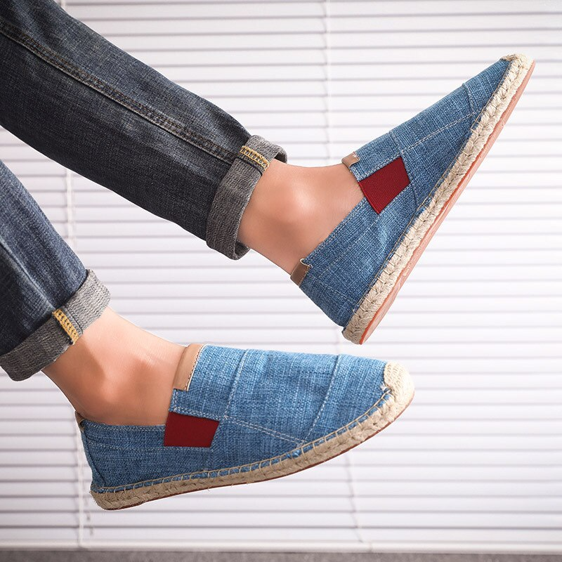 Men's Casual Canvas Slip-On Espadrilles