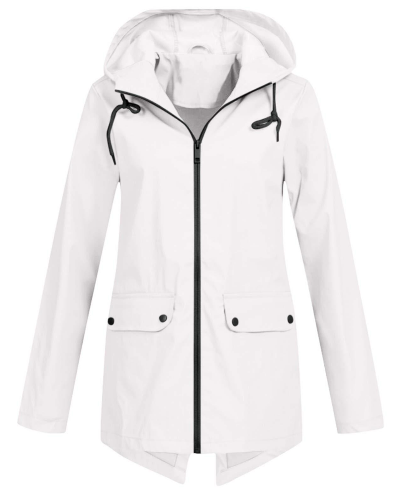 Unisex Lightweight Waterproof Hooded Jacket