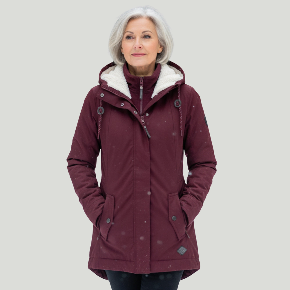 Men's Casual Sherpa Lined Hooded Parka