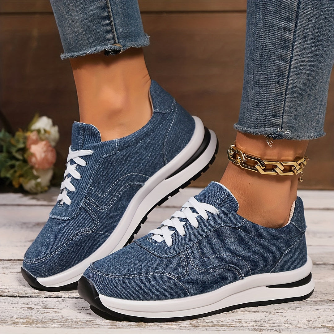 Women's Casual Lace-Up Orthopedic Sneakers