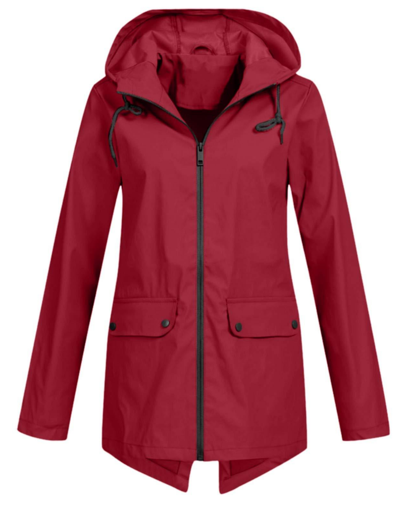 Unisex Lightweight Waterproof Hooded Jacket