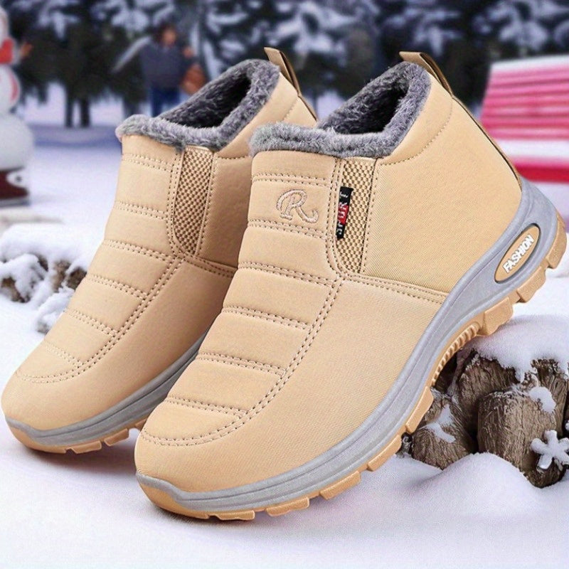 Women's Casual Warm Slip-On Winter Boots