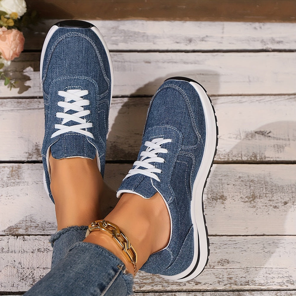 Women's Casual Lace-Up Orthopedic Sneakers