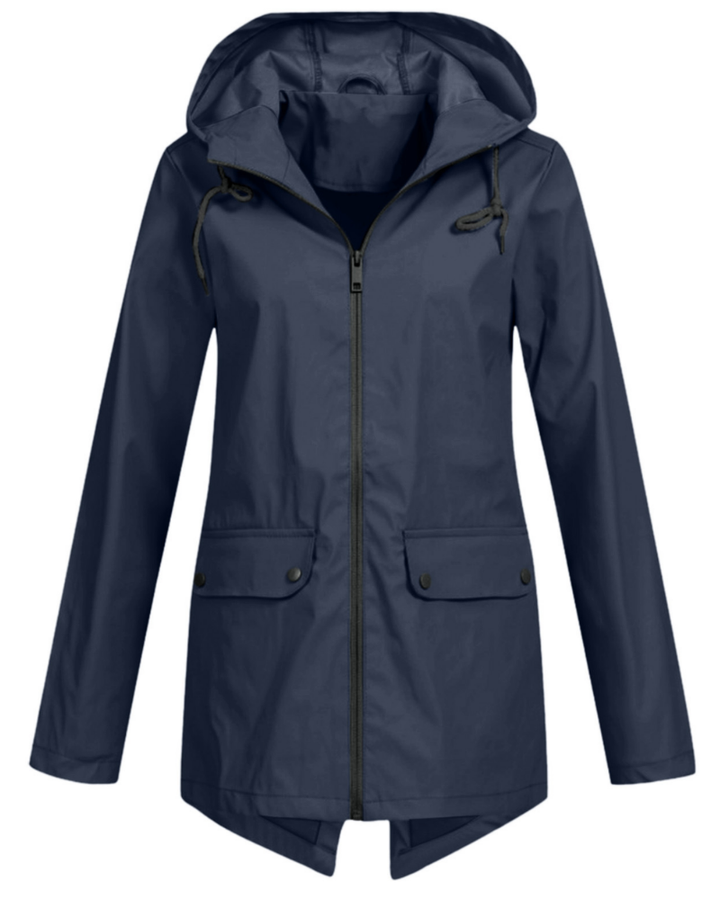 Unisex Lightweight Waterproof Hooded Jacket