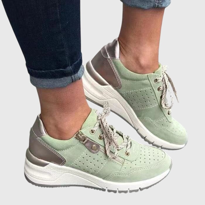 Women's Lightweight Arch Support Slip-On Walking Sneakers