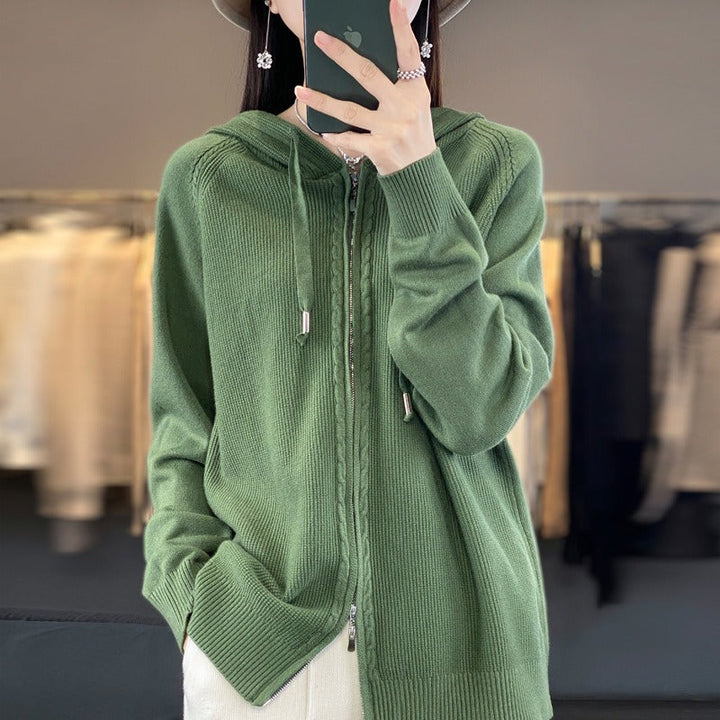 Unisex Classic Cotton Zip-Up Hoodie