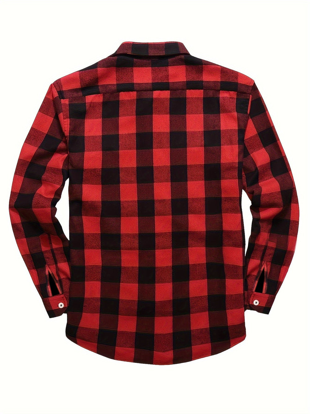 Men's Classic Cotton Checked Flannel Shirt