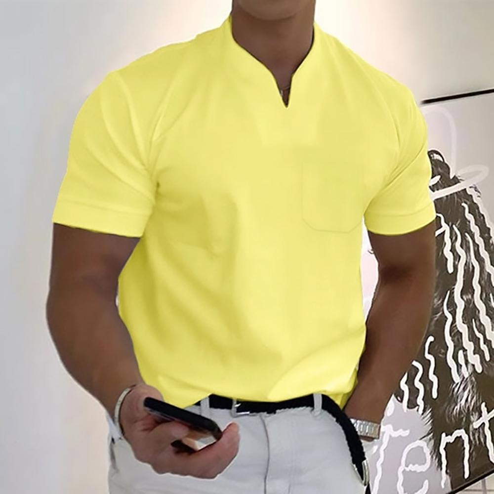 Men's Classic Cotton Collar Polo Shirt