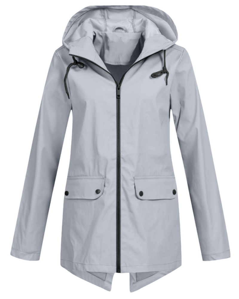 Unisex Lightweight Waterproof Hooded Jacket
