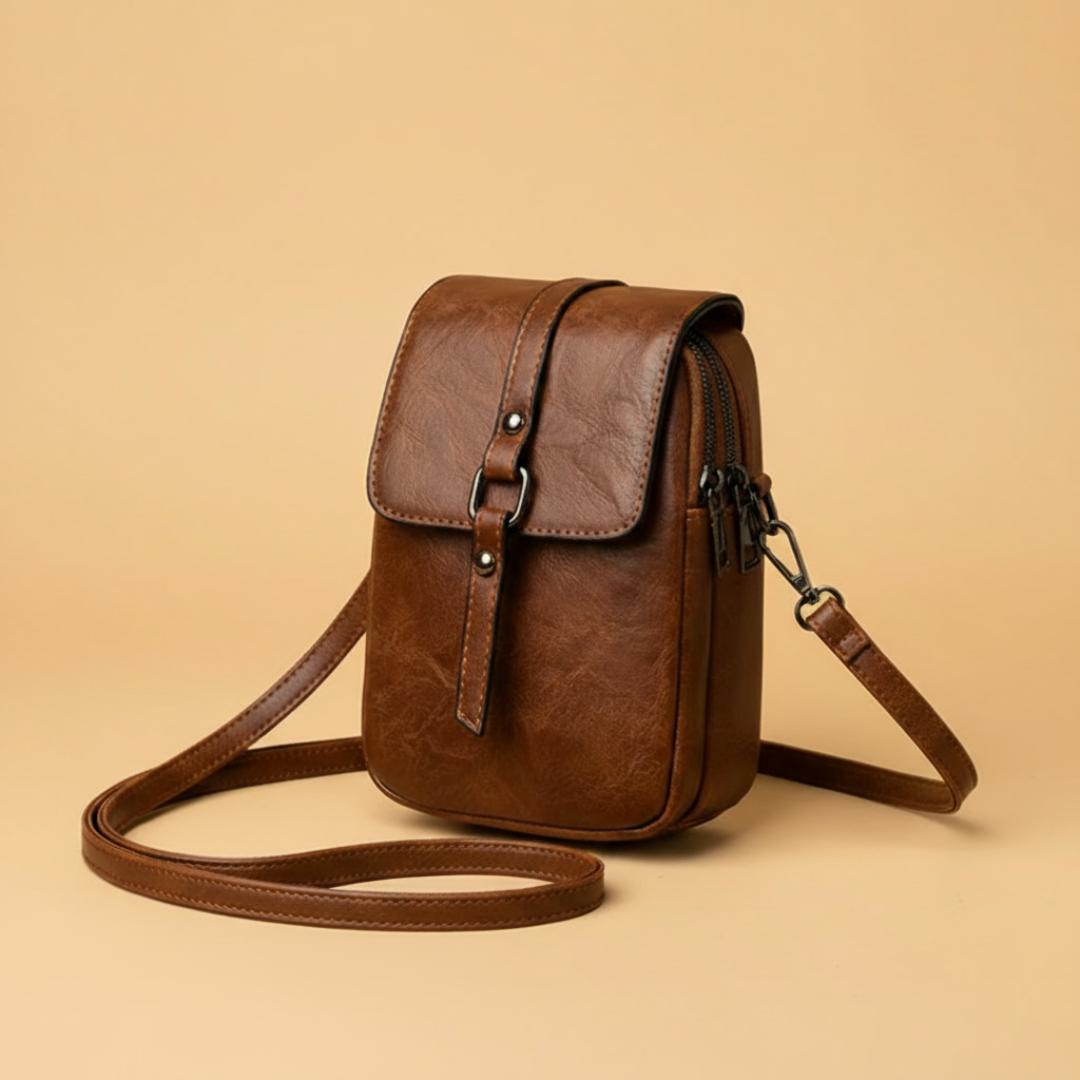 Women's Soft Leather Versatile Handbag