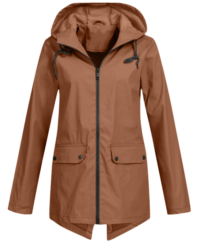 Unisex Lightweight Waterproof Hooded Jacket