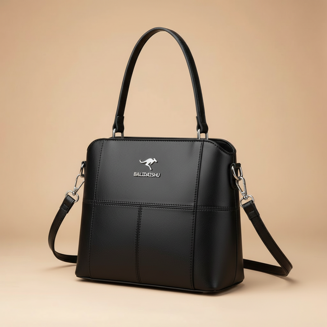 Women's Adjustable Leather Strap Crossbody Bag
