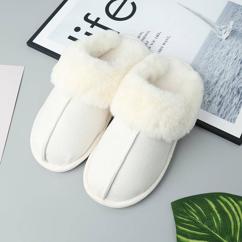 Women's Cozy Fluffy Faux Fur Indoor Slippers