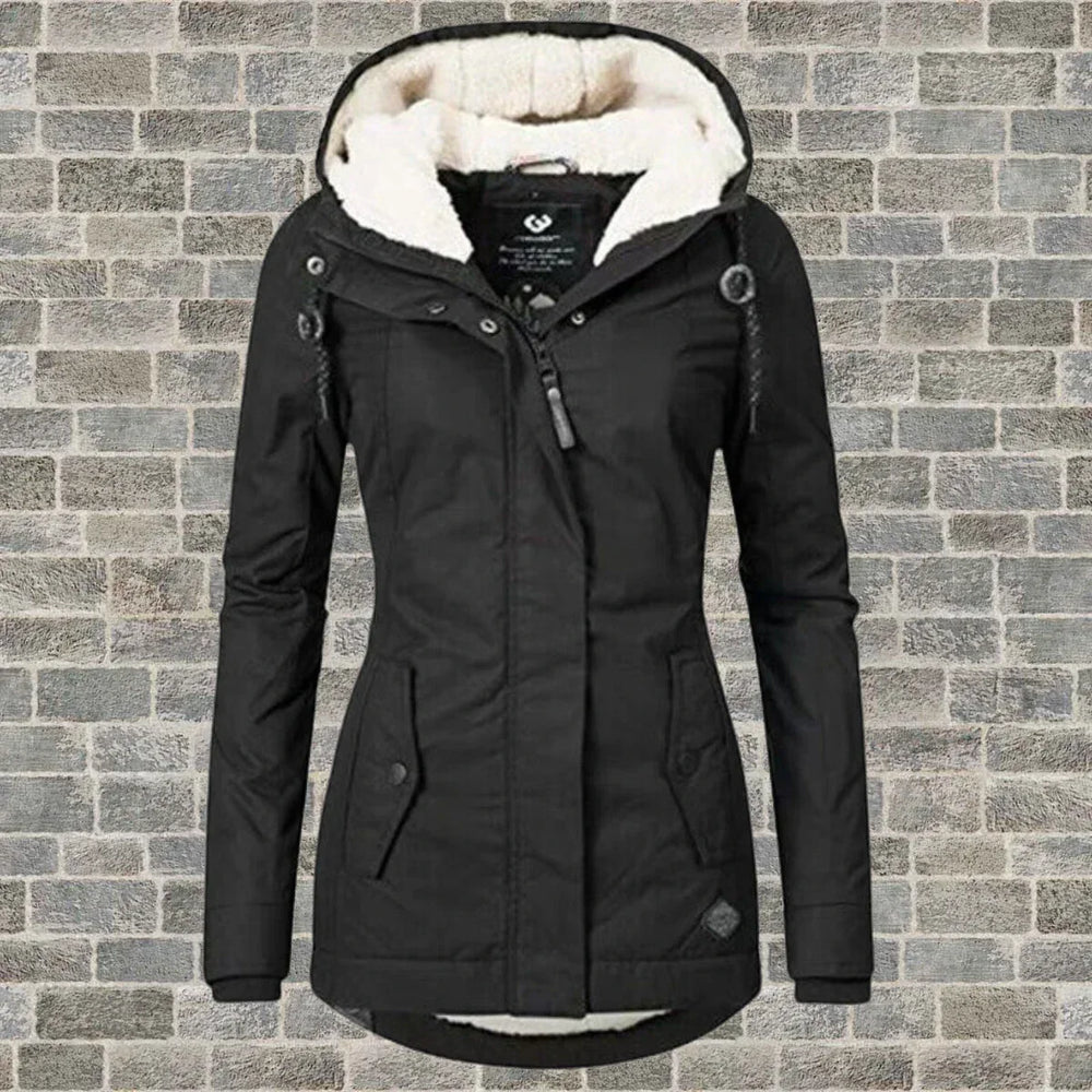 Women's Warm Waterproof Hooded Winter Jacket