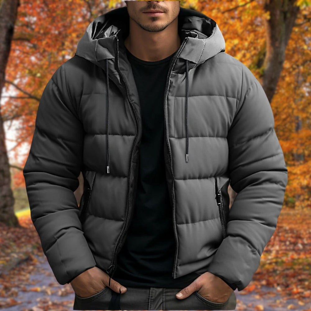 Men's Casual Waterproof Puffer Winter Jacket