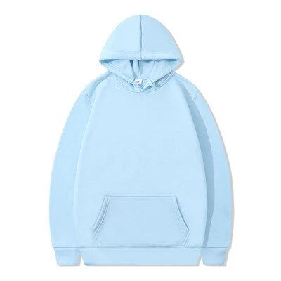 Unisex Casual Cotton Blend Hoodie
