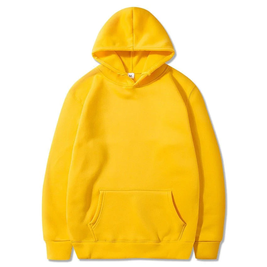 Unisex Casual Cotton Blend Hoodie