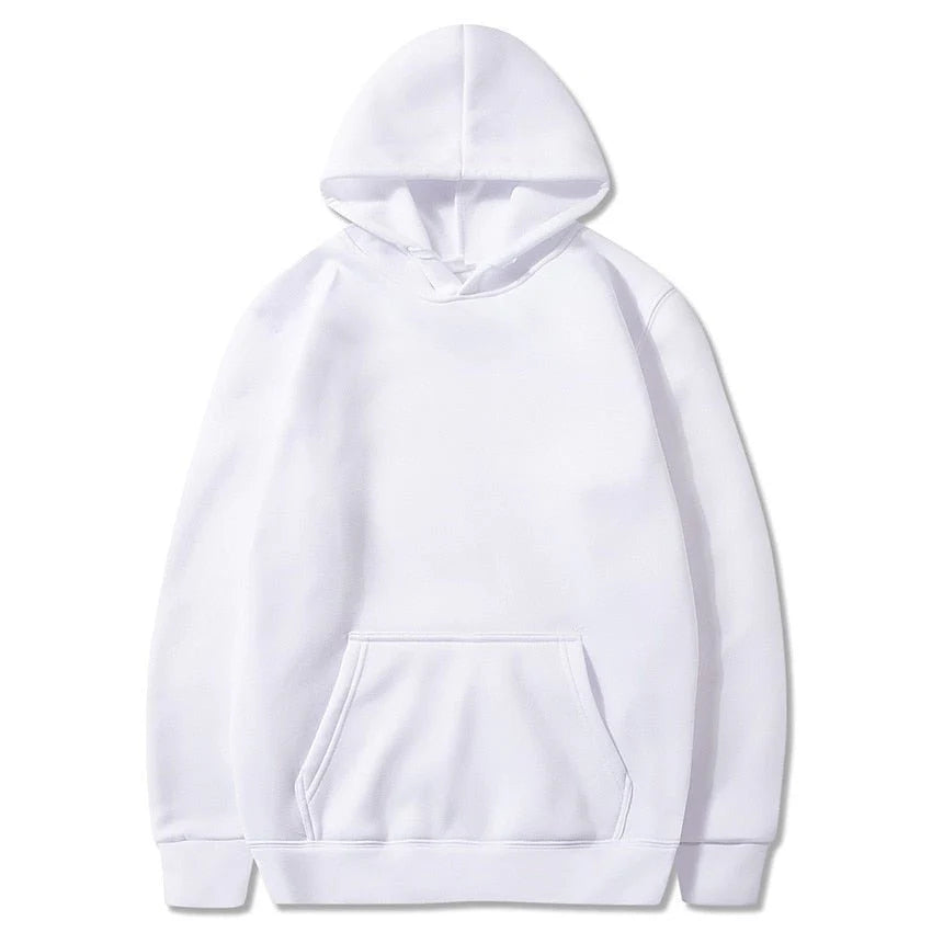 Unisex Casual Cotton Blend Hoodie