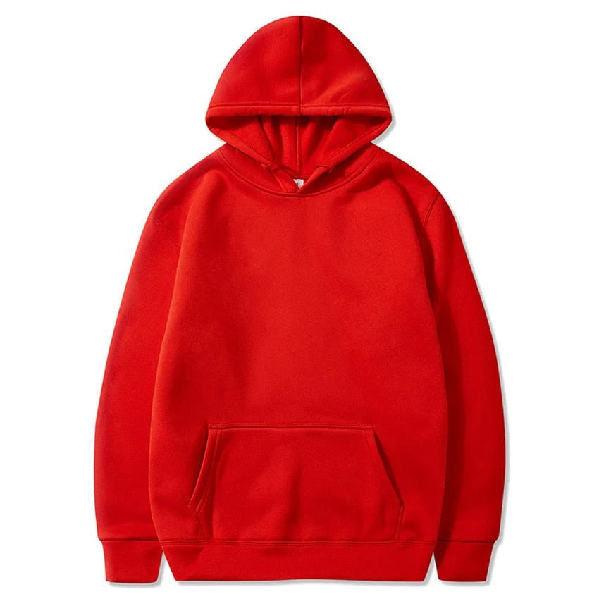 Unisex Casual Cotton Blend Hoodie