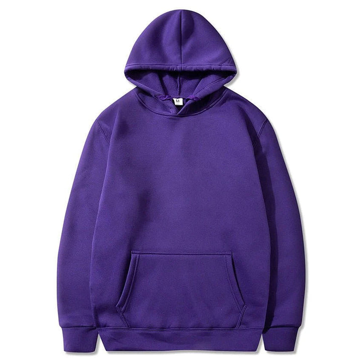 Unisex Casual Cotton Blend Hoodie