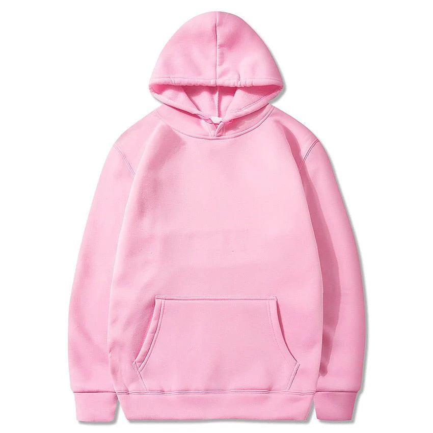 Unisex Casual Cotton Blend Hoodie