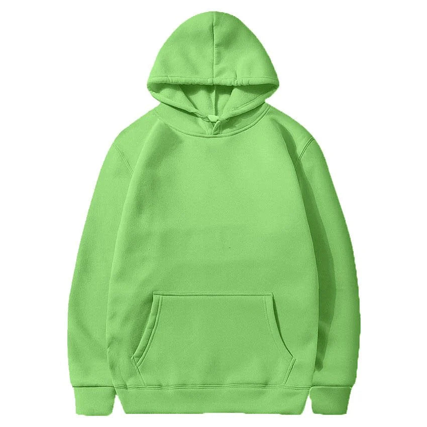 Unisex Casual Cotton Blend Hoodie