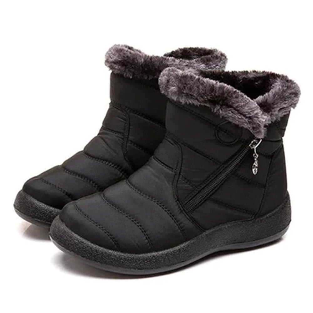 Women's Cozy Faux Fur Snow Boots