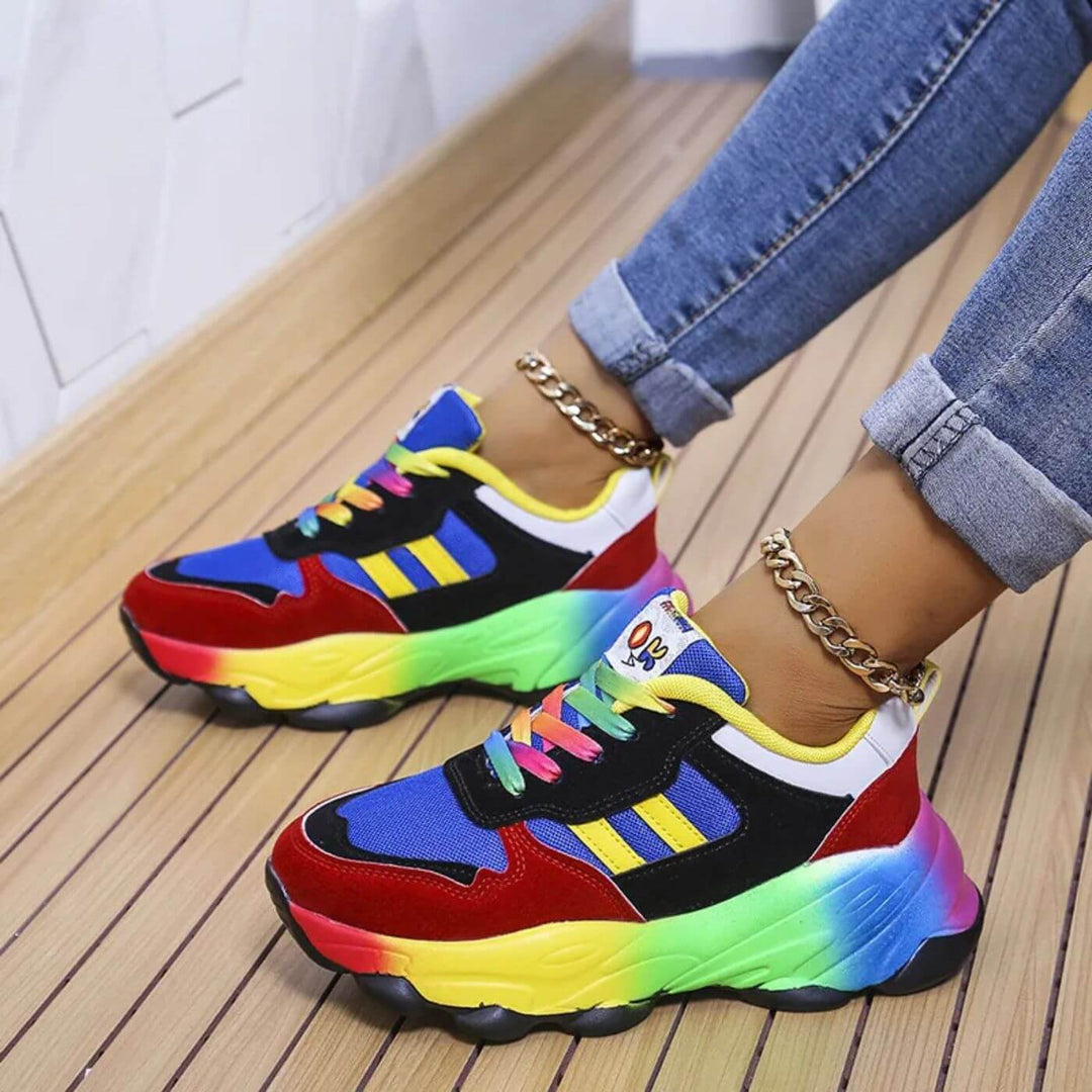 Women's Casual Lace-Up Orthopedic Sneakers