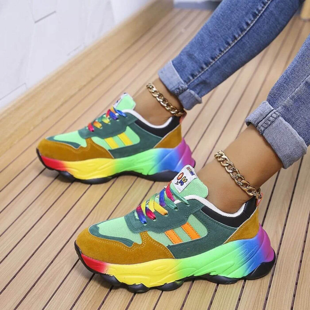 Women's Casual Lace-Up Orthopedic Sneakers