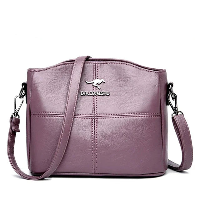 Women's Stylish Embroidered Convertible Tote Crossbody Bag