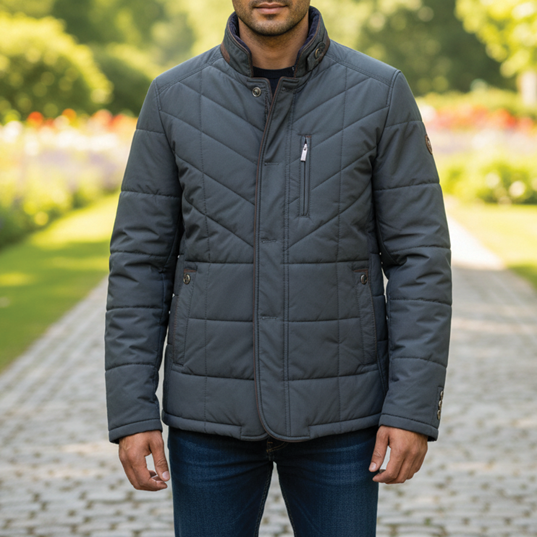 Men's Casual Padded Nylon Winter Jacket