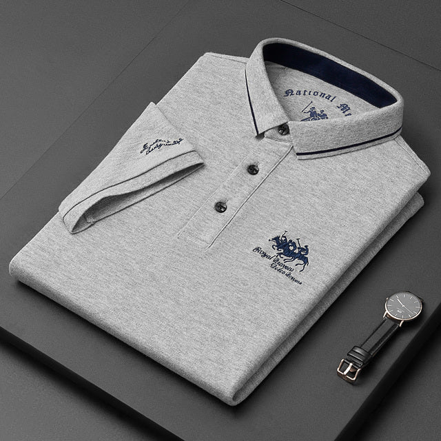 Men's Classic Cotton Polo Shirt