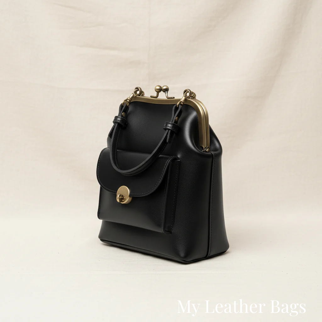 Women's Elegant Vintage Leather Tote Bag