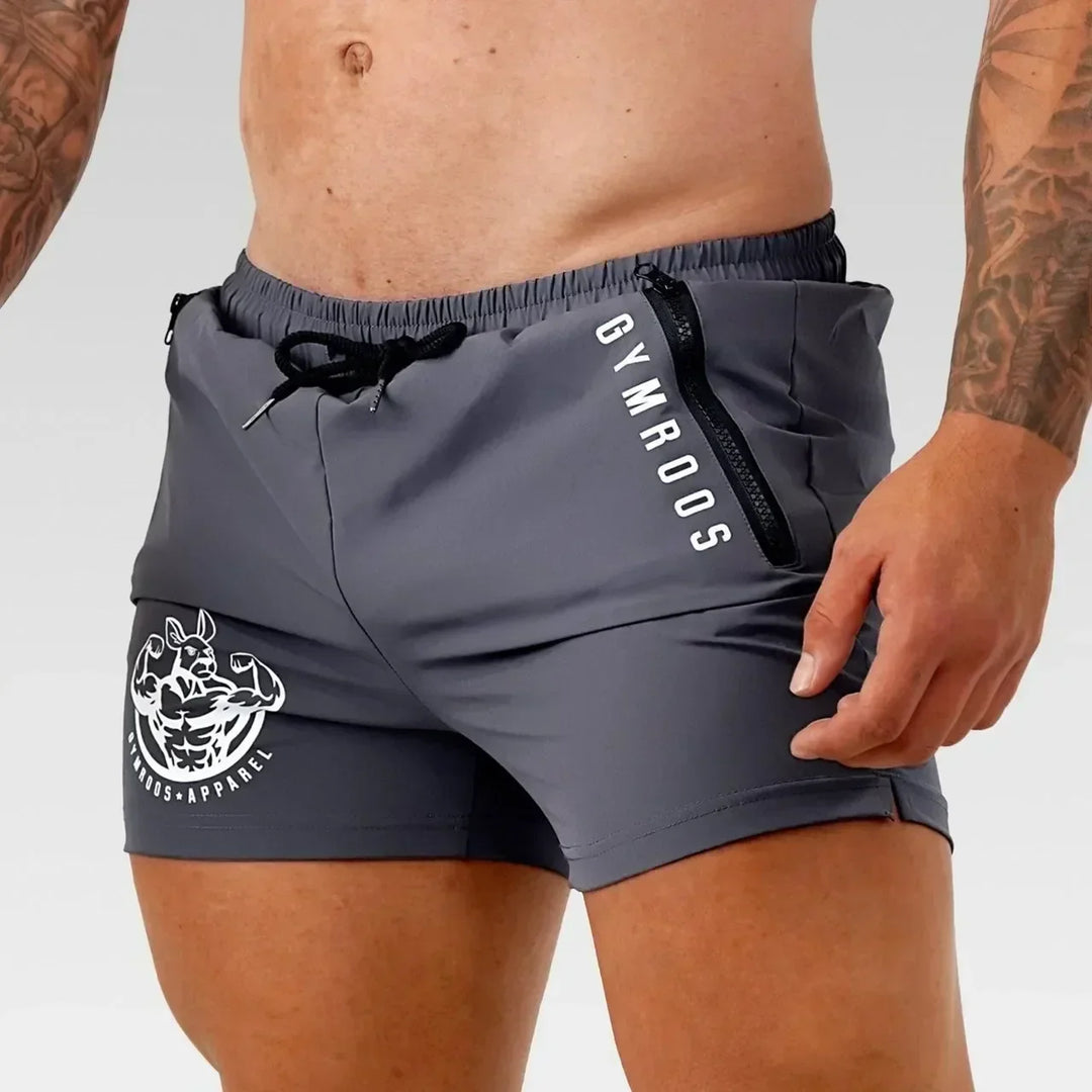 Men's Casual Breathable Athletic Gym Shorts