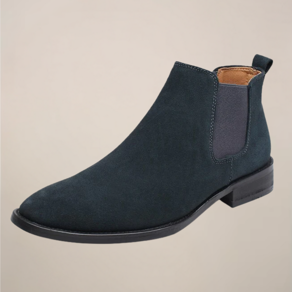 Men's Elegant Leather Ankle Chelsea Boots