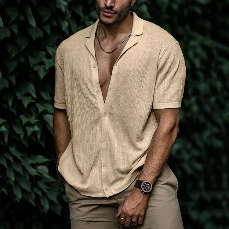 Men's Lightweight Breathable Linen Summer Shirt