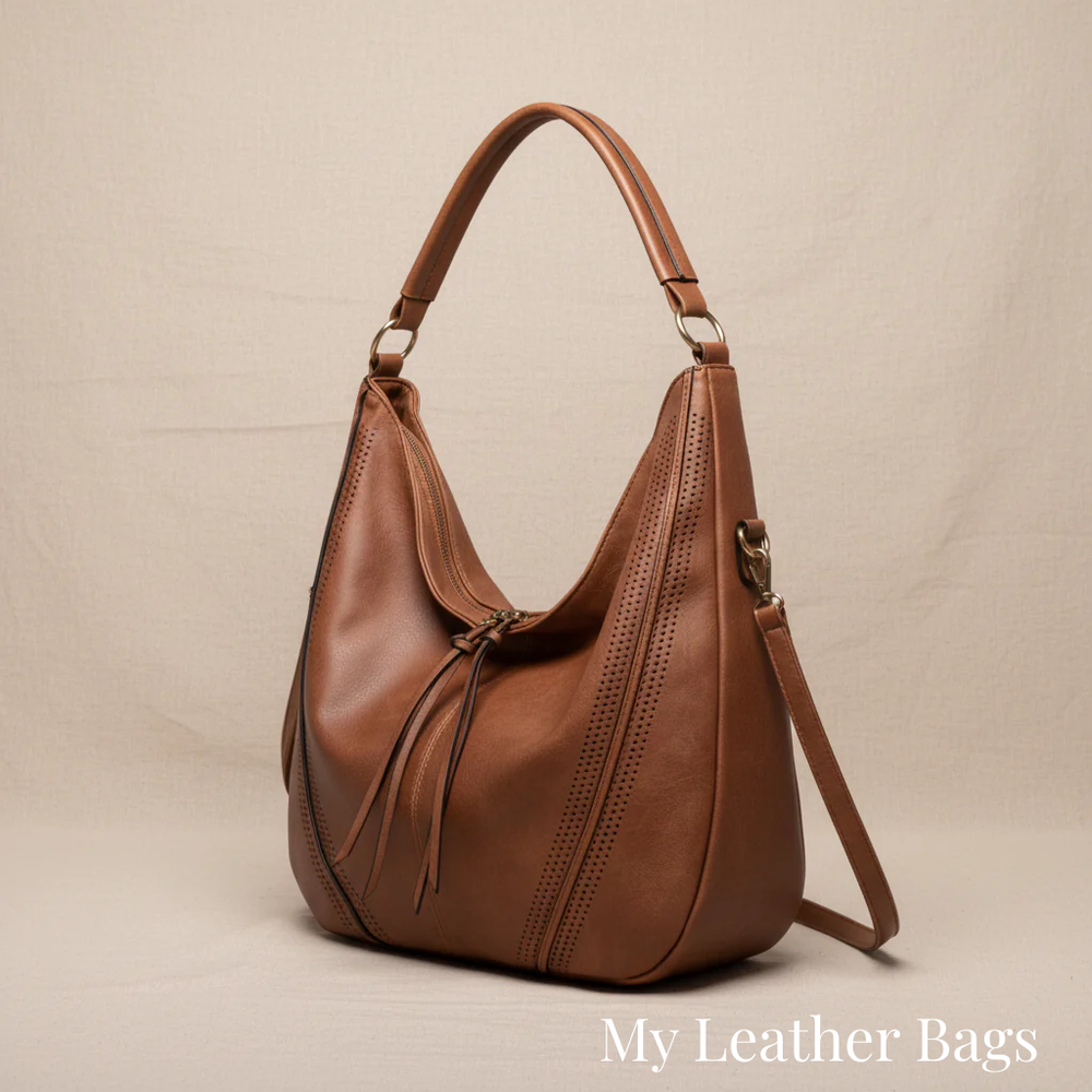 Women's Stylish Classic Leather Tote Bag