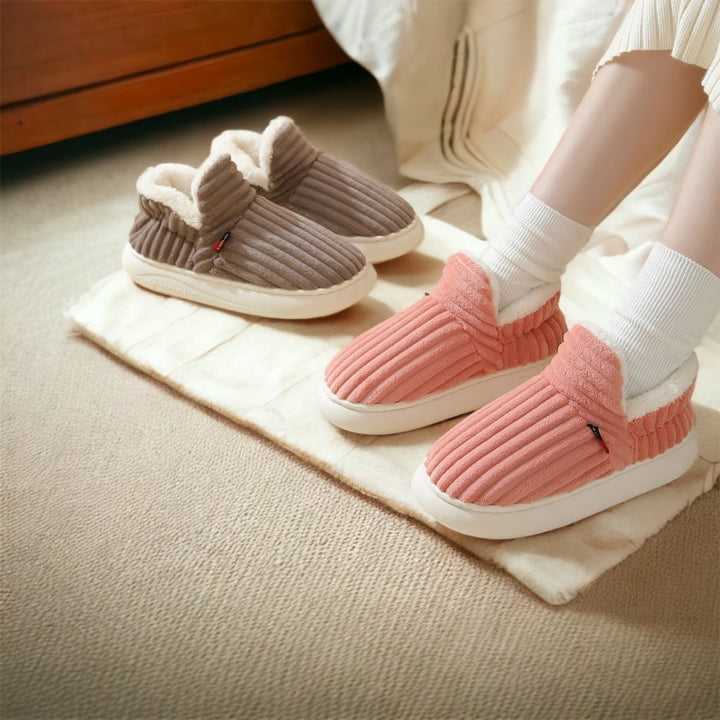 Unisex Cozy Soft Fleece Lined Slippers