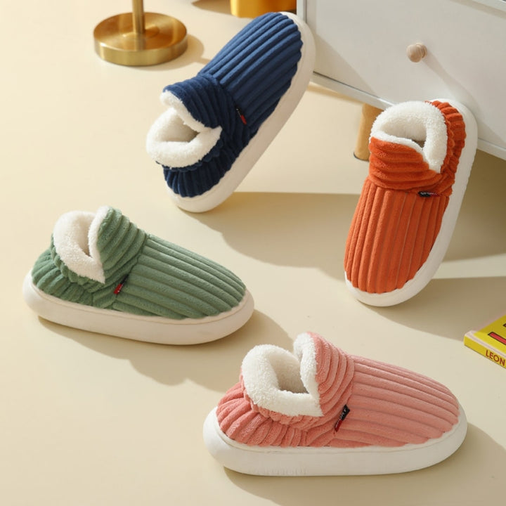 Unisex Cozy Soft Fleece Lined Slippers