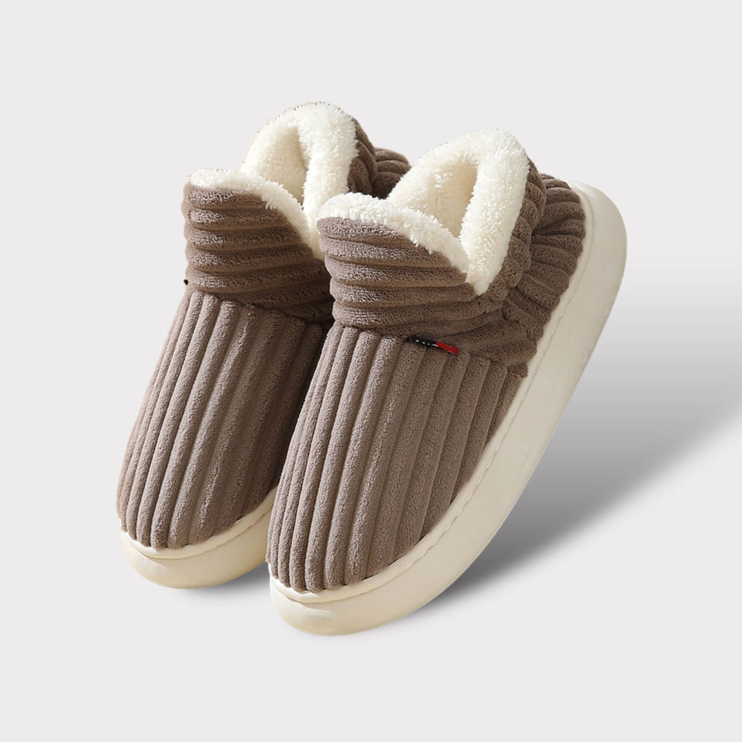 Unisex Cozy Soft Fleece Lined Slippers