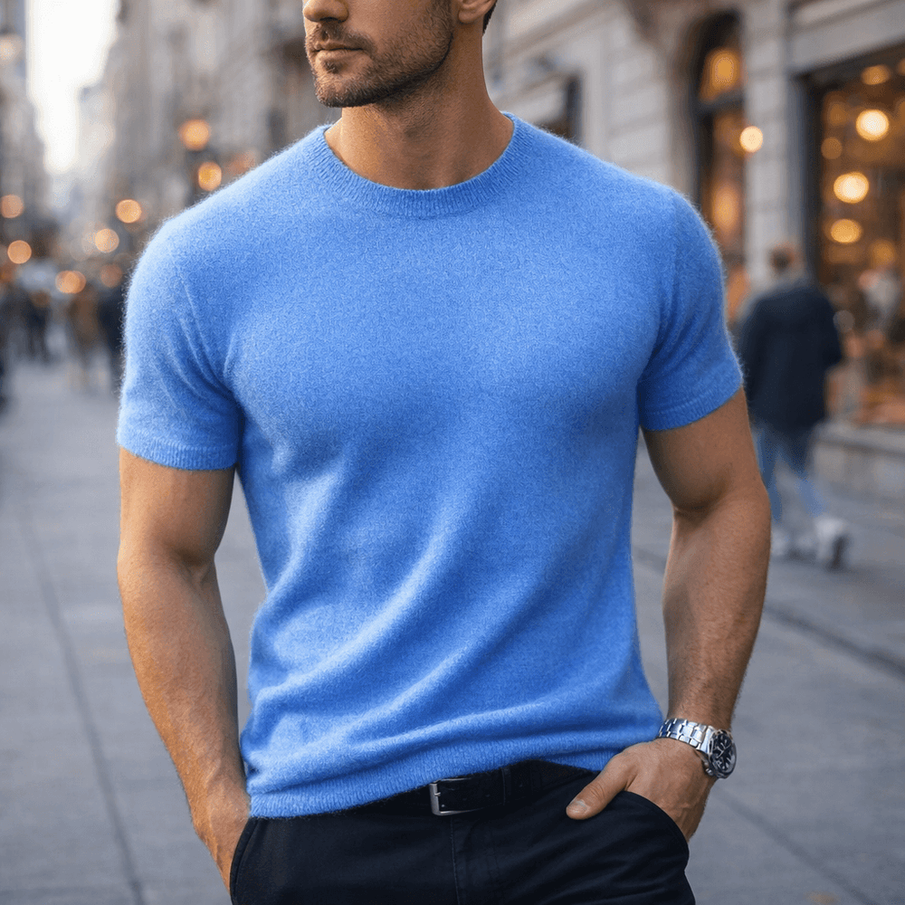 Men's Classic Cashmere Soft T-Shirt