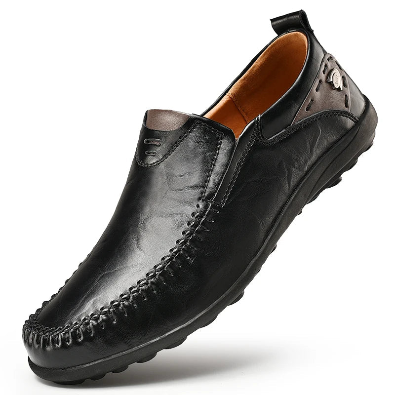 Men's Comfortable Leather Everyday Loafers