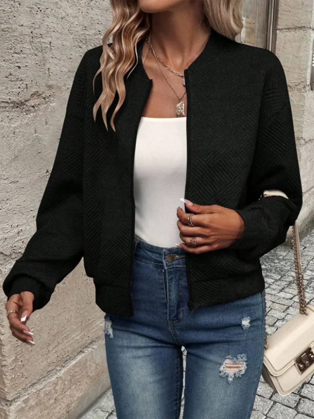 Unisex Casual Lightweight Street Style Jacket