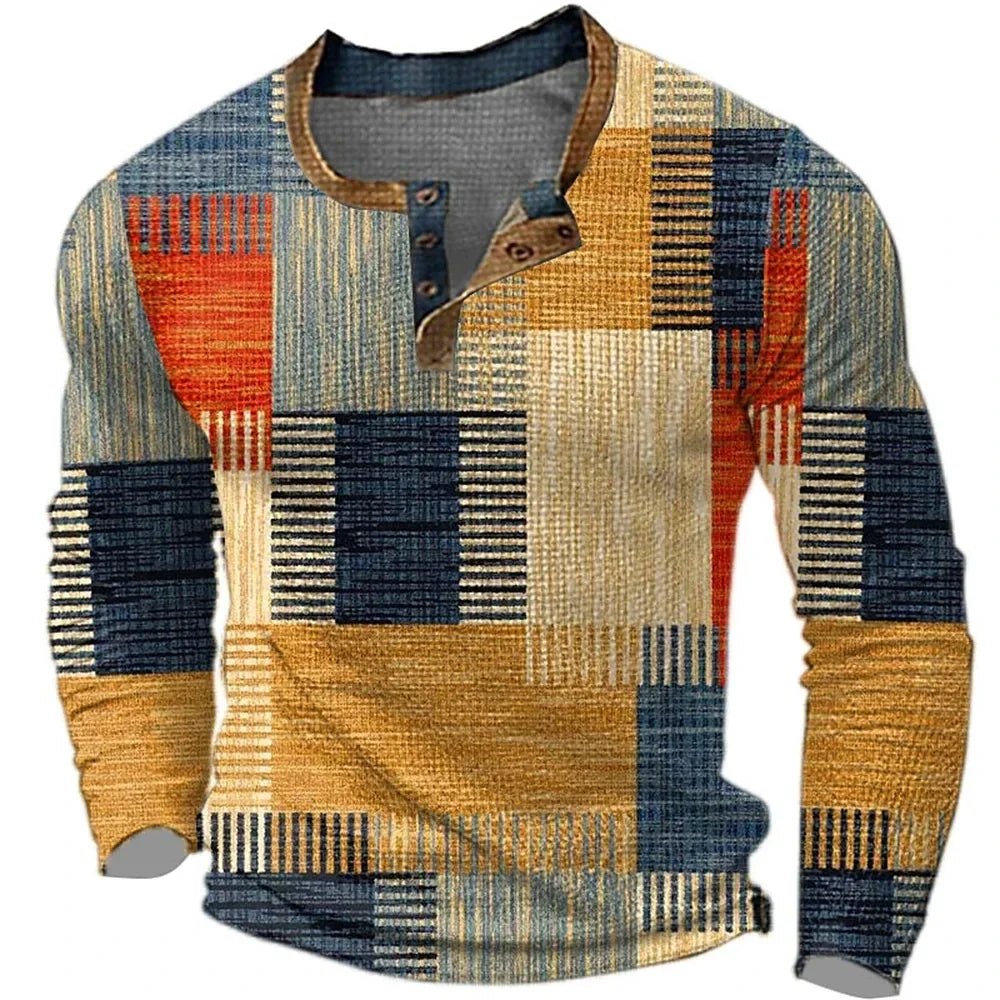 Men's Classic Cotton Long Sleeve Shirt