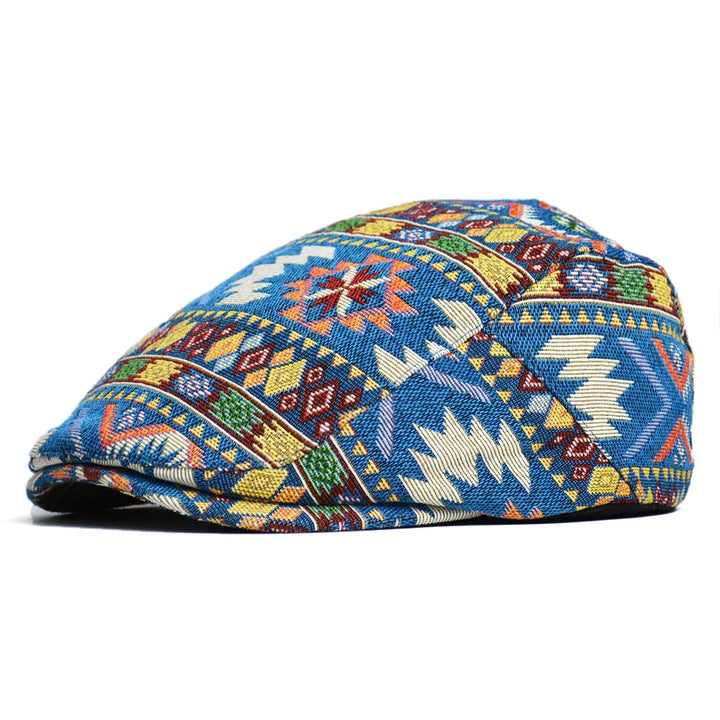 Unisex Vintage Cotton Aztec Pattern Cap